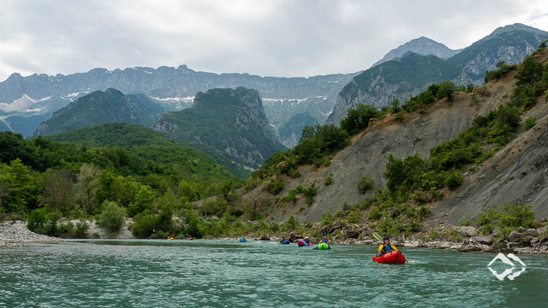 Packrafting expedition tour Albania